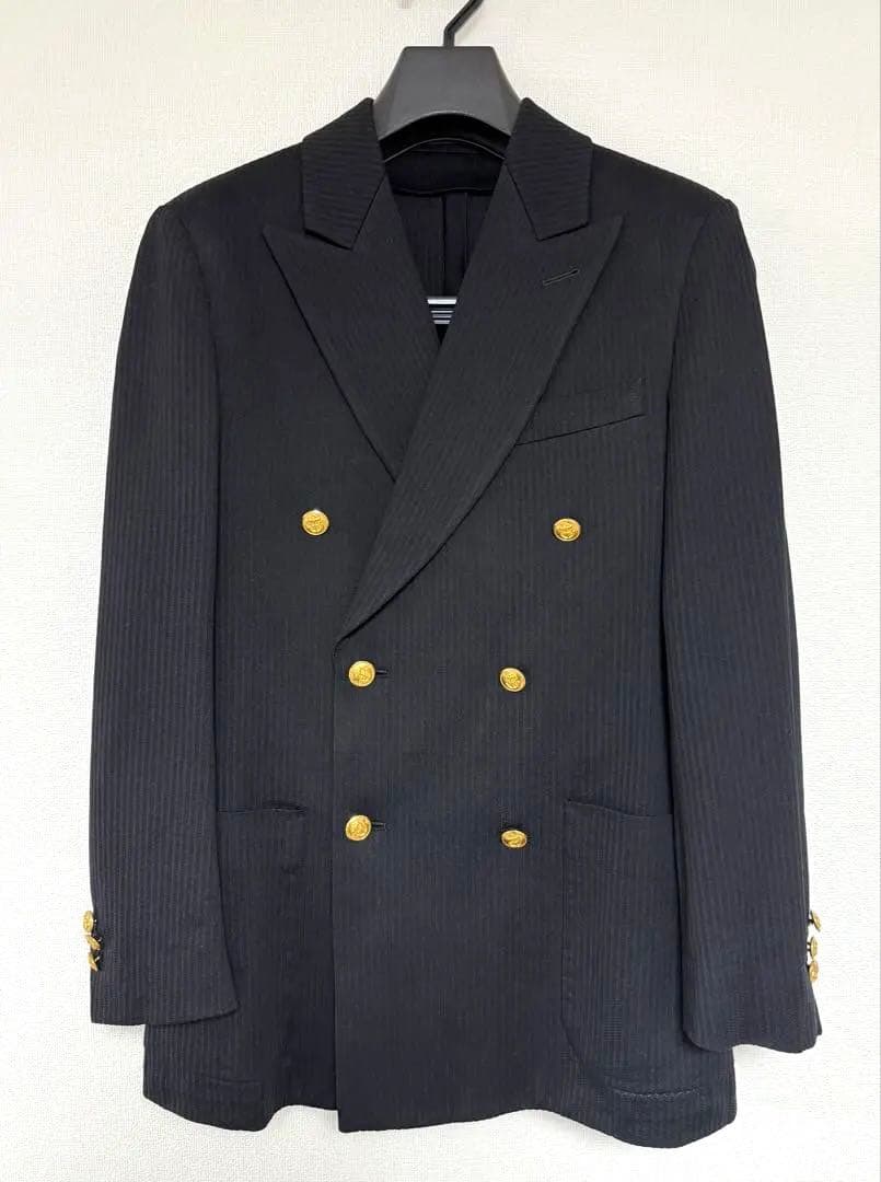 TOMORROWLAND PILGRIM ダブルジャケット ブラック 黒 44