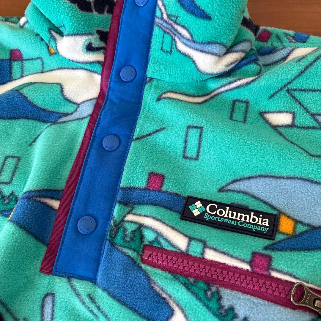 日本未入荷 ディズニーコラボ コロンビアミッキー フリースジャケット 14/16