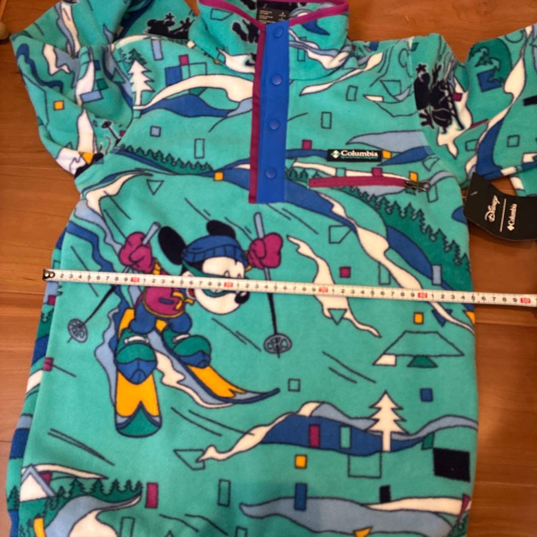 日本未入荷 ディズニーコラボ コロンビアミッキー フリースジャケット 14/16
