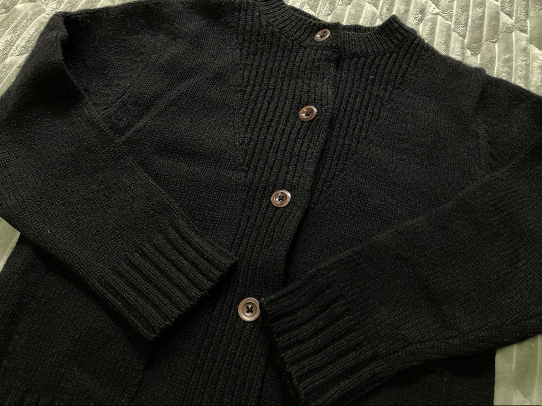 MHL.＊エムエイチエル＊黒ニットカーディガン