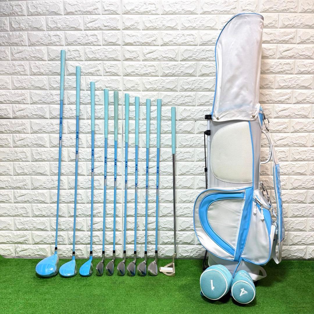 ゴルフセット　ほぼ未使用　ワールドイーグル　レディース　打感良好　すぐ使える