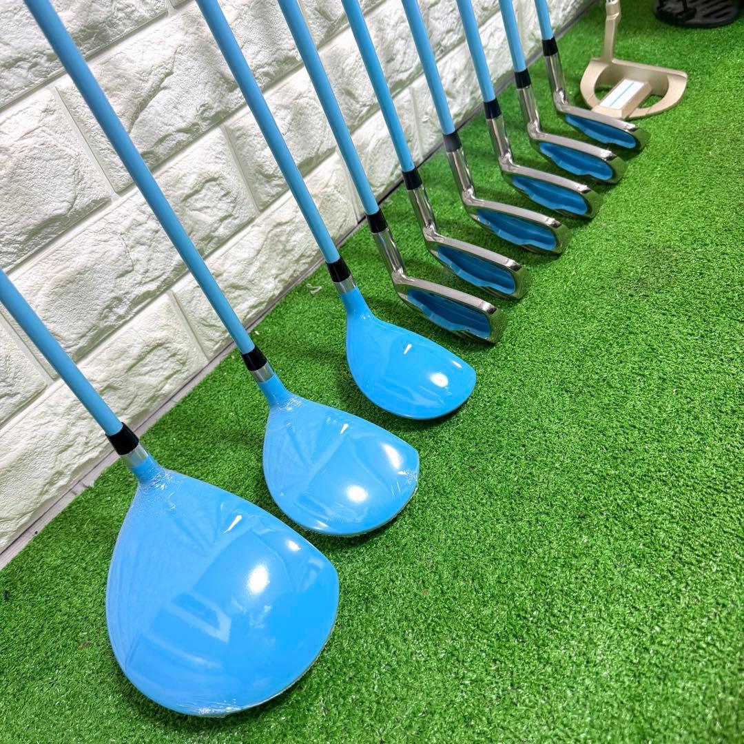 ゴルフセット　ほぼ未使用　ワールドイーグル　レディース　打感良好　すぐ使える