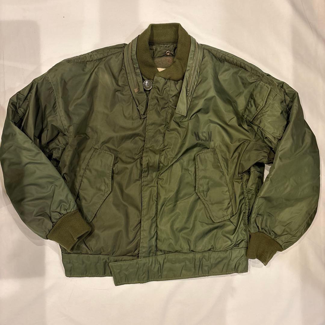 U.S. NAVY TYPE A-1 フローティングデッキジャケット　ミリタリー