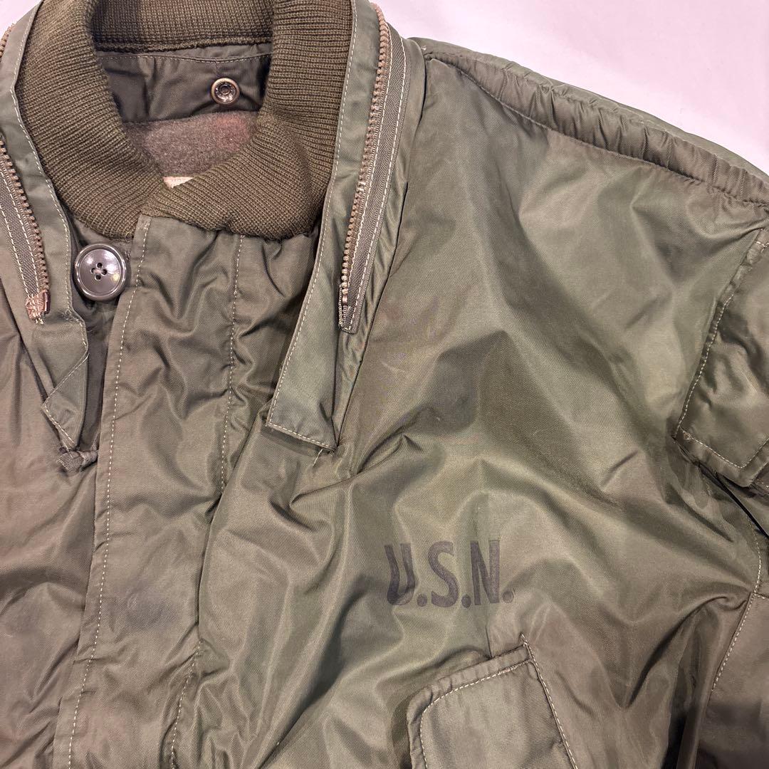 U.S. NAVY TYPE A-1 フローティングデッキジャケット　ミリタリー