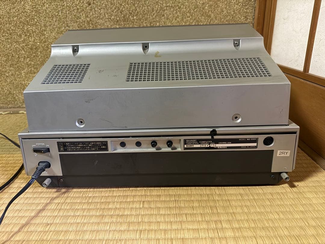 だ*ん様 【O-1802】SHARP シャープ MZ-2000 パソコン 旧型P