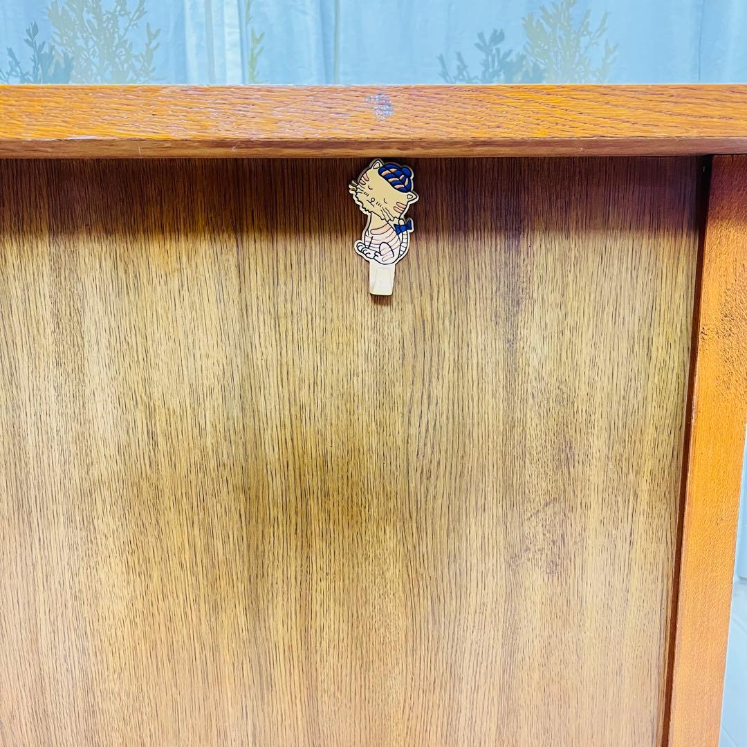 ヴィンテージ　デスク　勉強机　PCデスク　昭和レトロ　　木製　古民家