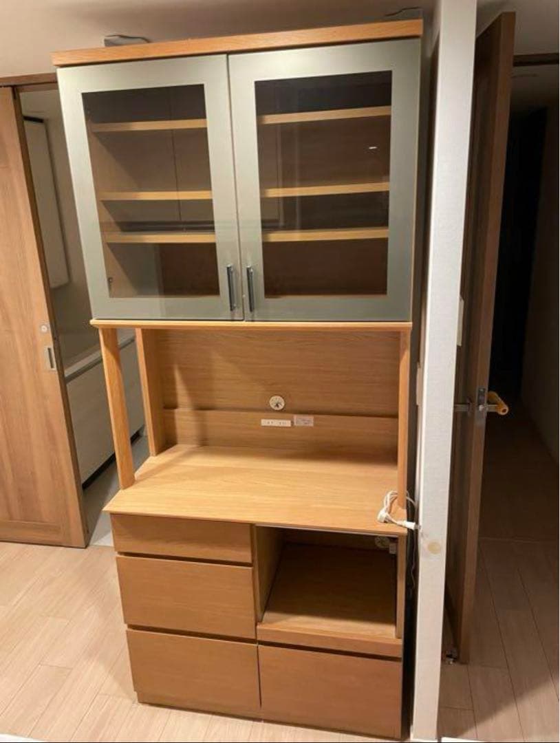 モリタインテリア・レンジボード・キッチンボード・幅90cm