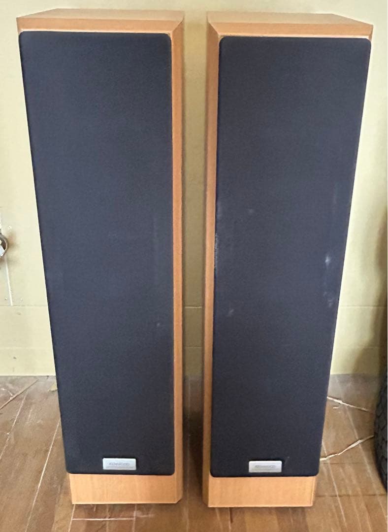 KENWOOD LS-V530 ケンウッドトールスピーカー 2本セット