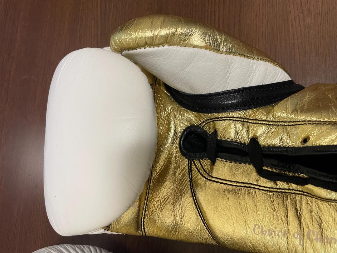 Everlast パワーロック プロファイトグローブ 白/ゴールド 8oz