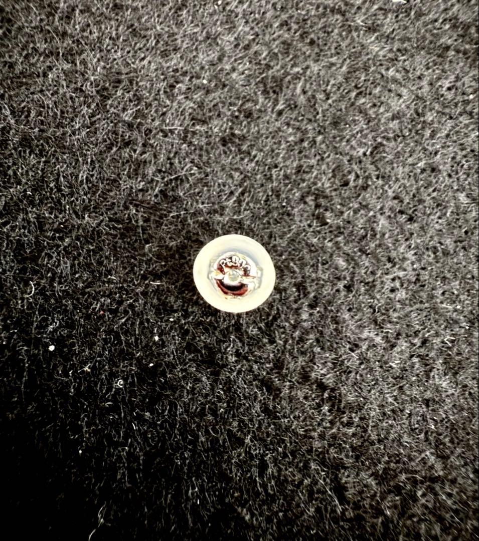 『最終お値下げ』プラチナダイヤモンドピアス 6石 片耳