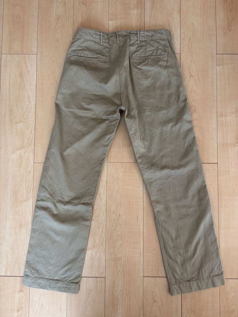 バズリクソンズ BR40025 チノパン W33 カーキ