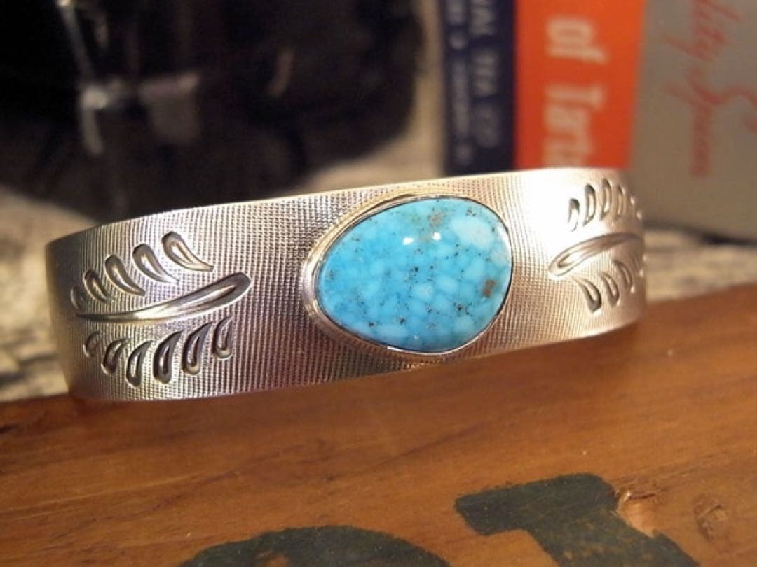 【現地買付81536】スティーブ・イエローホース バングル ターコイズ