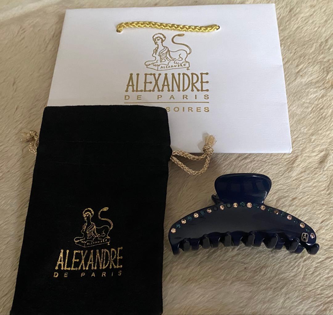 レア☆希少☆クリップ☆アレクサンドルドゥパリ☆アレク☆バレッタ☆高級☆スワロ