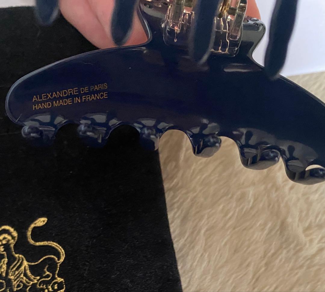 レア☆希少☆クリップ☆アレクサンドルドゥパリ☆アレク☆バレッタ☆高級☆スワロ