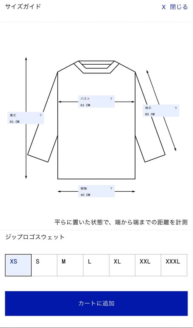Acne Studios ジップロゴスウェット xs