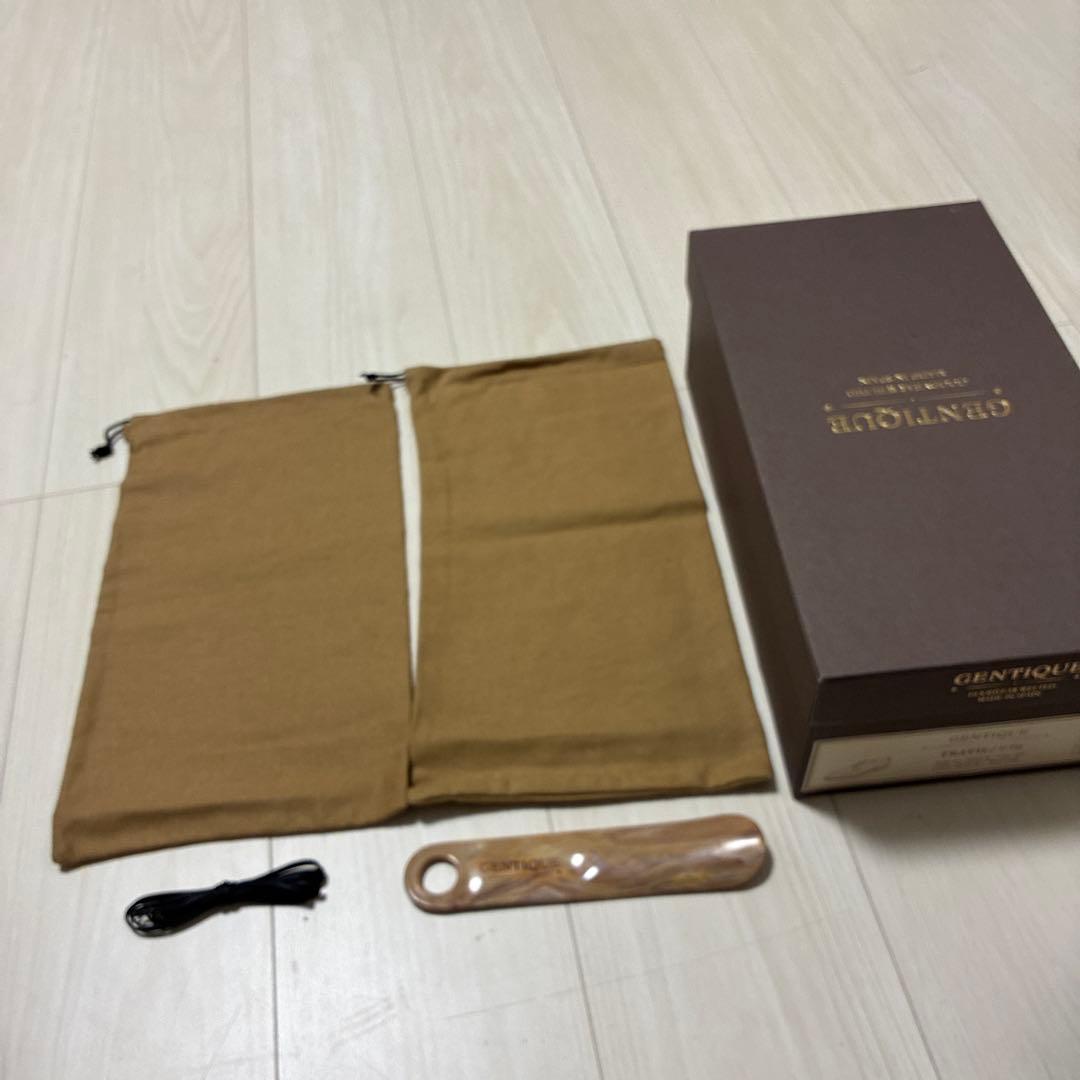 【新品未使用】GENTIQUE TRAVIS Uチップ　US7.0 ブラック