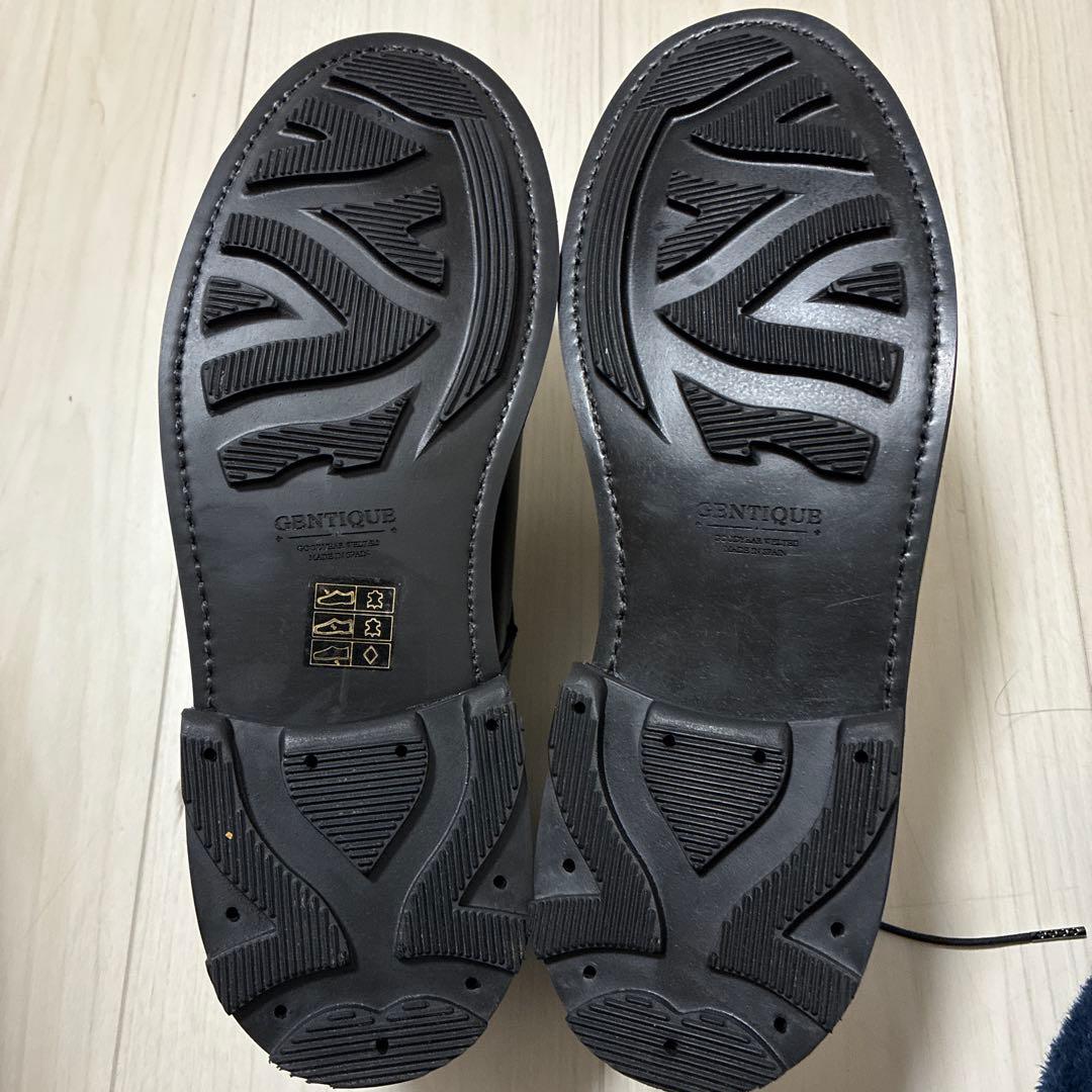 【新品未使用】GENTIQUE TRAVIS Uチップ　US7.0 ブラック