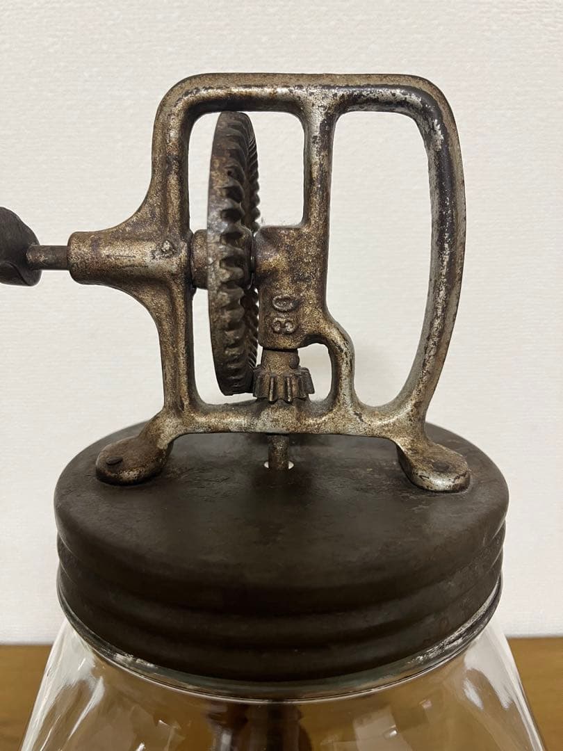 バターチャーン　ヴィンテージ　かくはん器