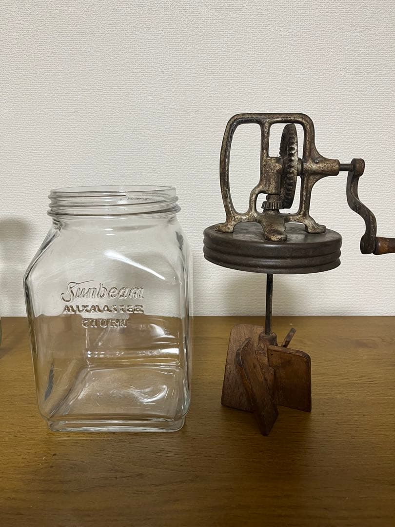 バターチャーン　ヴィンテージ　かくはん器