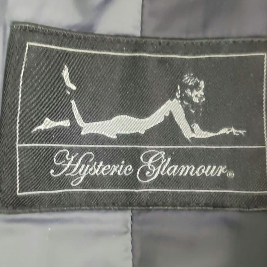 ヒステリックグラマー　中綿ジャケット プリマロフト ヒスガール ブラック