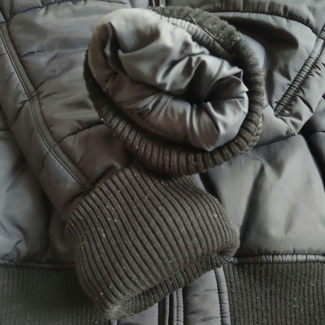 ヒステリックグラマー　中綿ジャケット プリマロフト ヒスガール ブラック