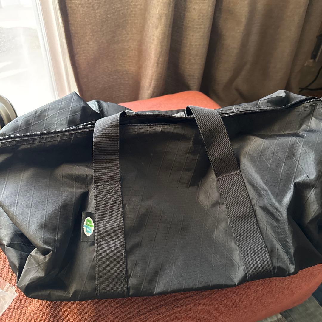 supreme ボストンバッグ　ダッフルバッグ　ブラック