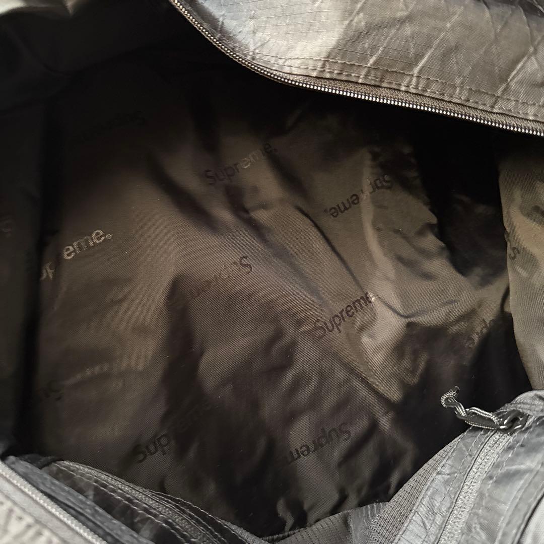 supreme ボストンバッグ　ダッフルバッグ　ブラック