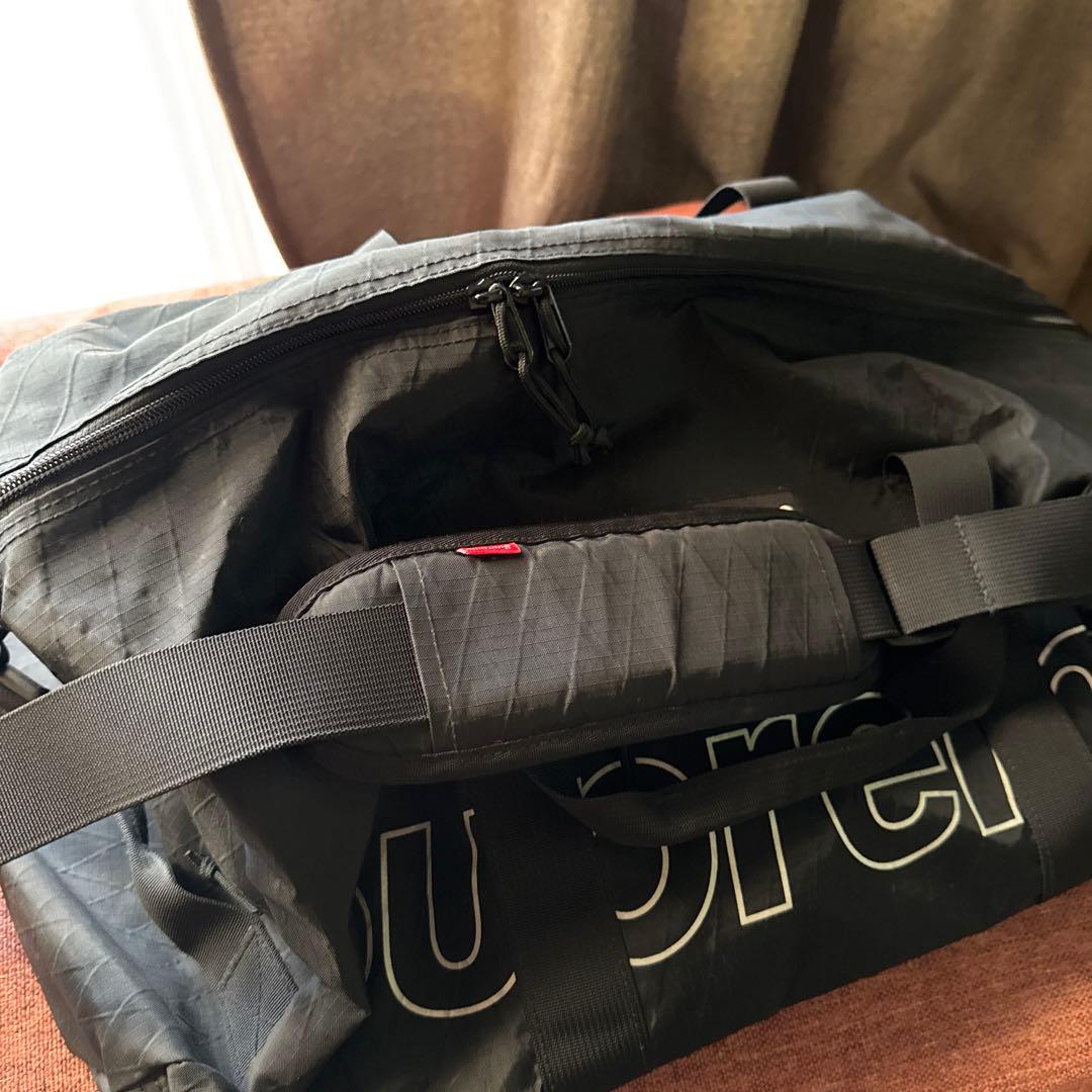 supreme ボストンバッグ　ダッフルバッグ　ブラック
