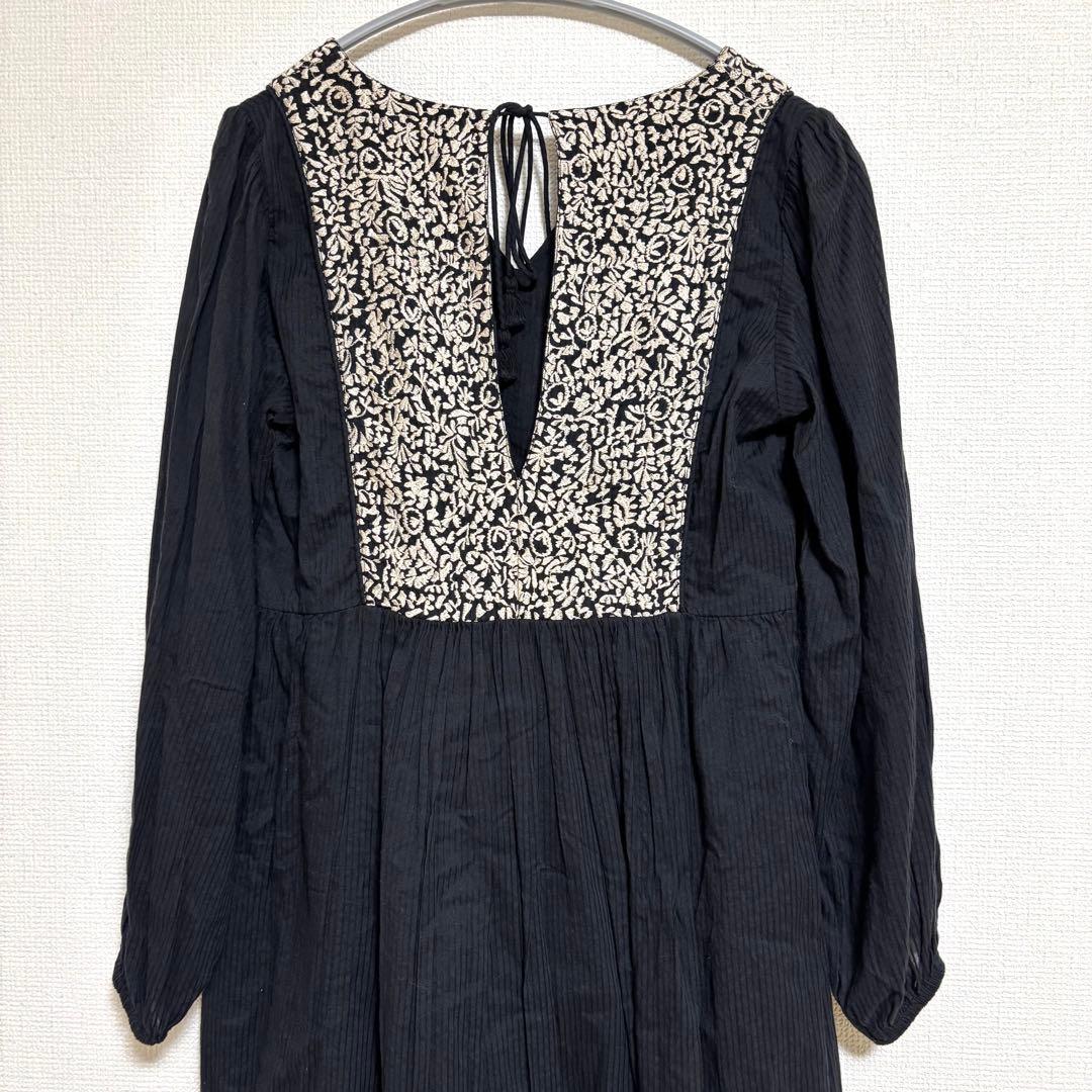 ヌキテパ エンブロイダリー エスニック ワンピース