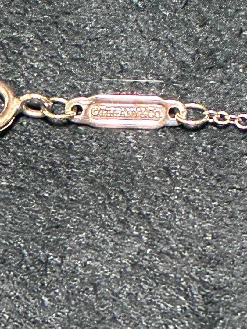 Tiffany & Co. Tスマイルネックレス スモールAU750