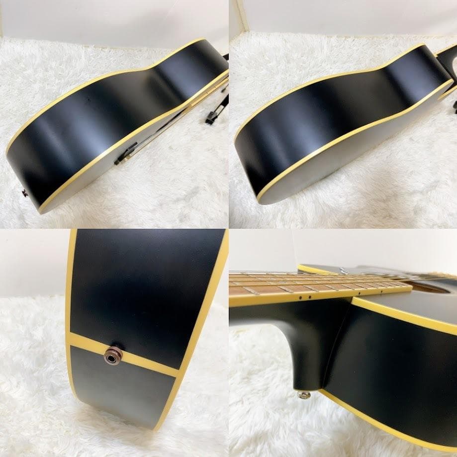 美品! 限定品 MORRIS R-CUSTOM MAD BLACK オール単板