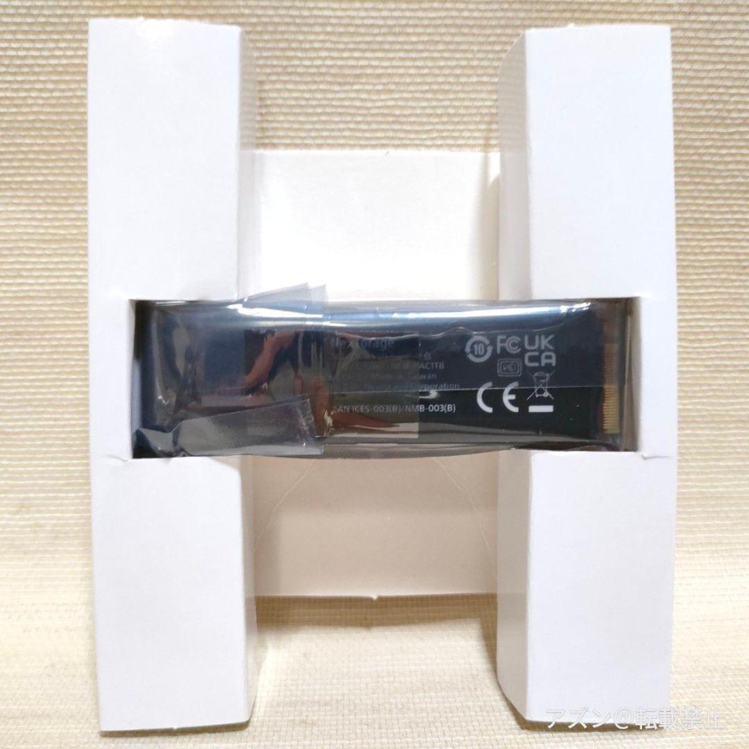 M.2 SSD 1TB ヒートシンク付 PCIe 4.0