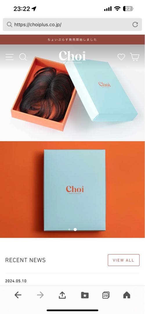 ⭐︎新品未使用Choi⭐︎シートエクステ　ウィッグ