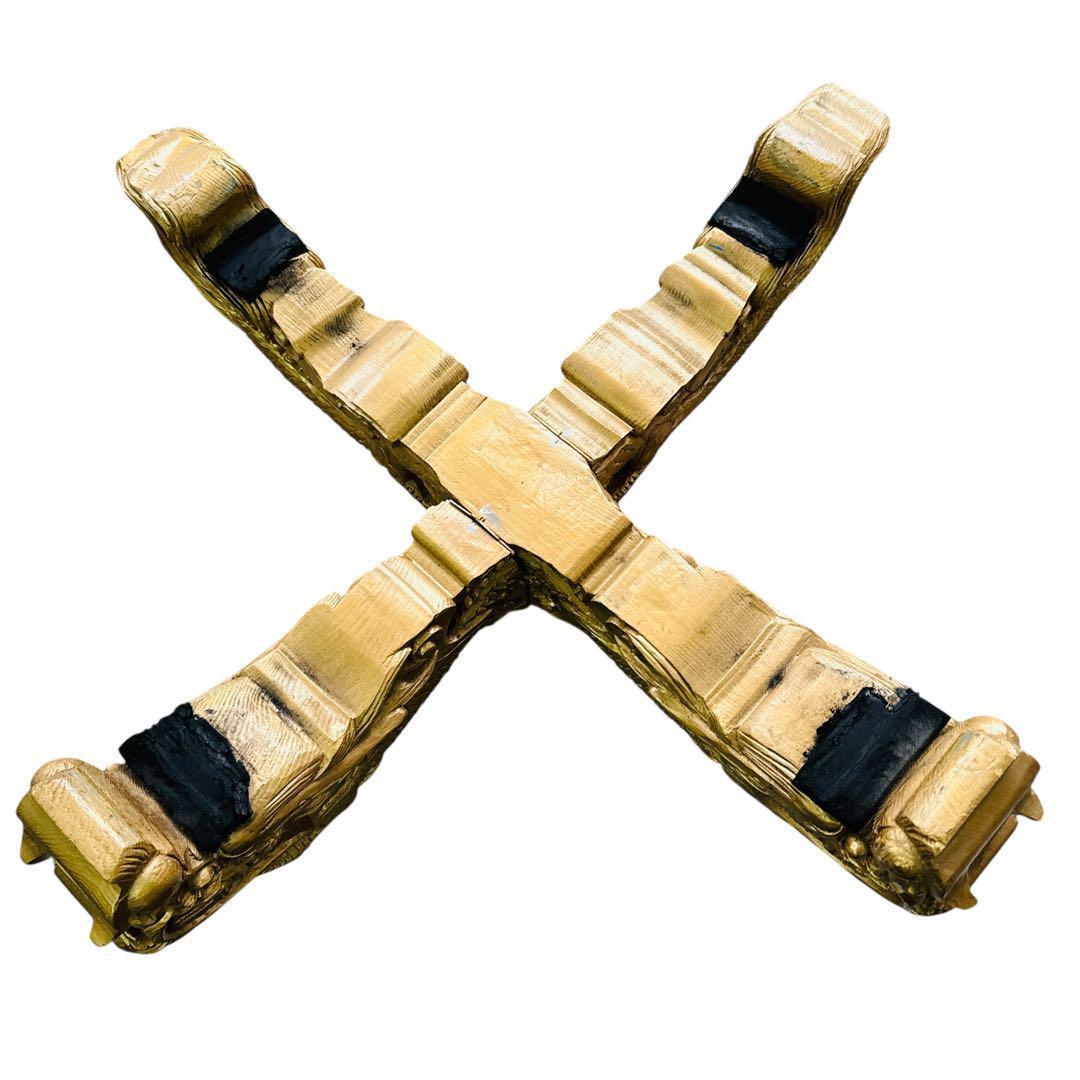 長胴太鼓 装飾付き 和太鼓 龍彫刻台座セット 大型 祭り 神輿用 神楽 打楽器