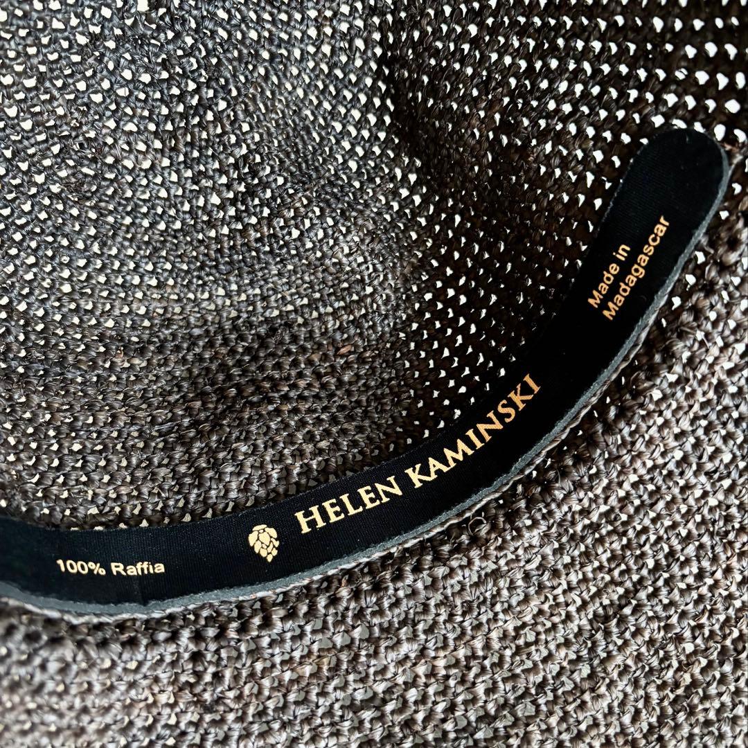 【美品】【ヘレンカミンスキー】ラフィアハット プロバンス10 麦わら帽子