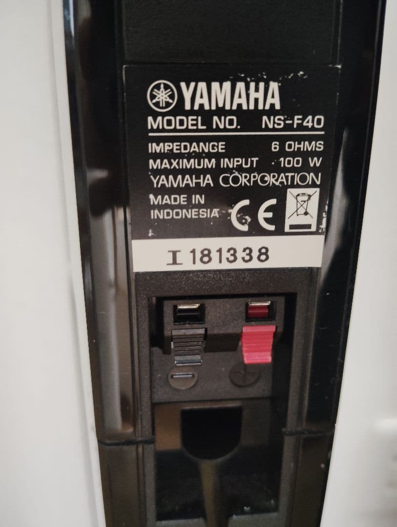 【美品・動作良好✨️】YAMAHA NS-F40 トールボーイスピーカー 2台