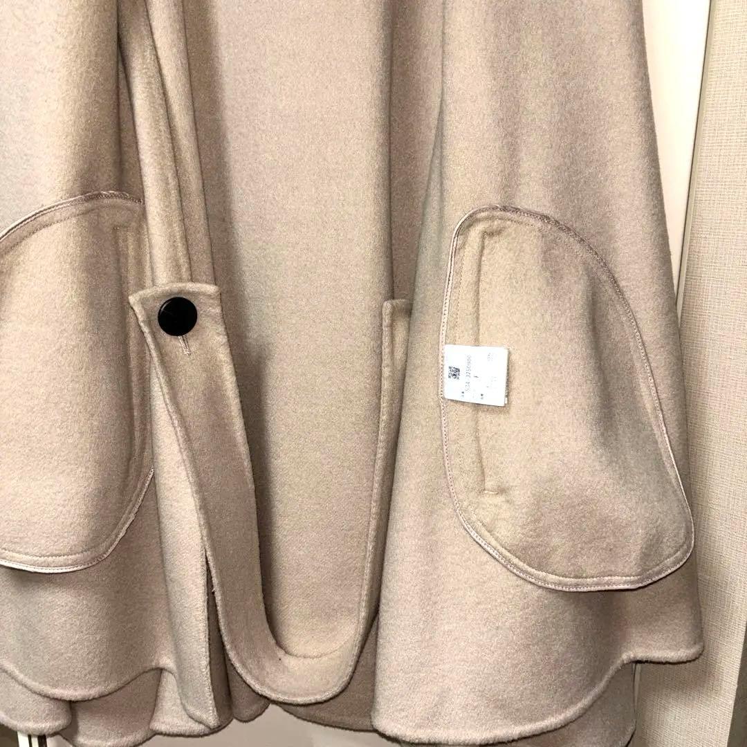 LE PHIL ルフィル ライトリバーケープコート ベージュ