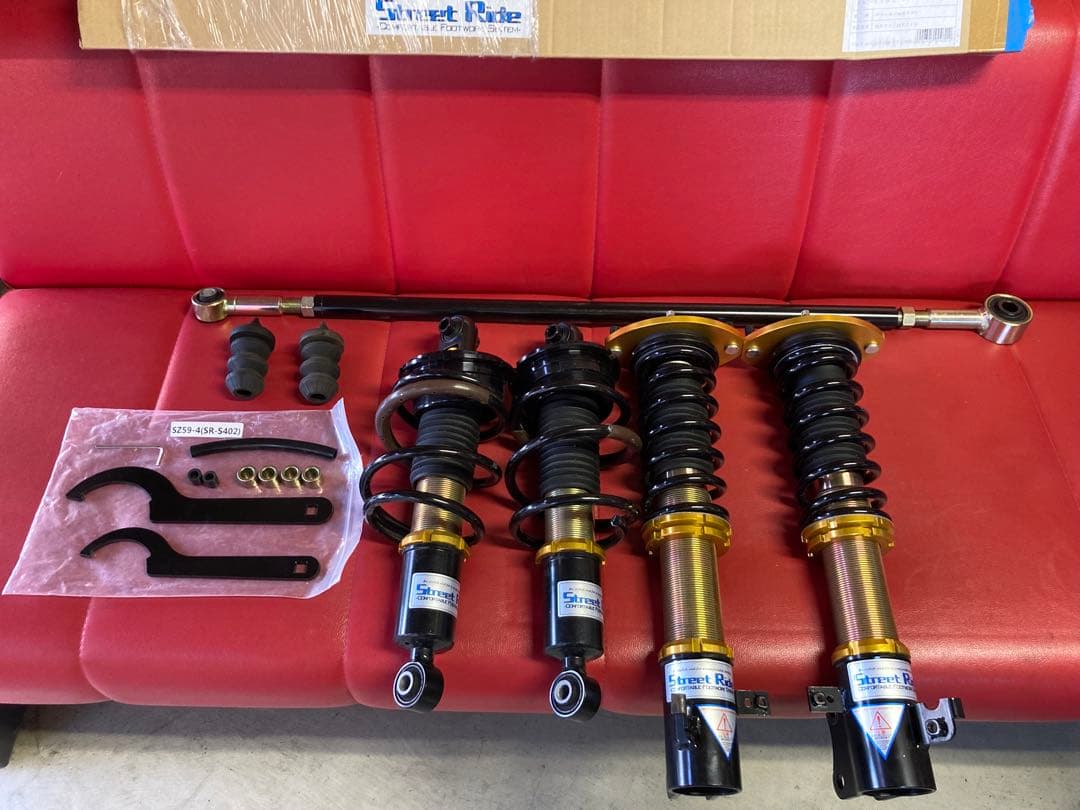 ストリートライド　SR-S402車高調　SR-S101ラテラルロッド付き