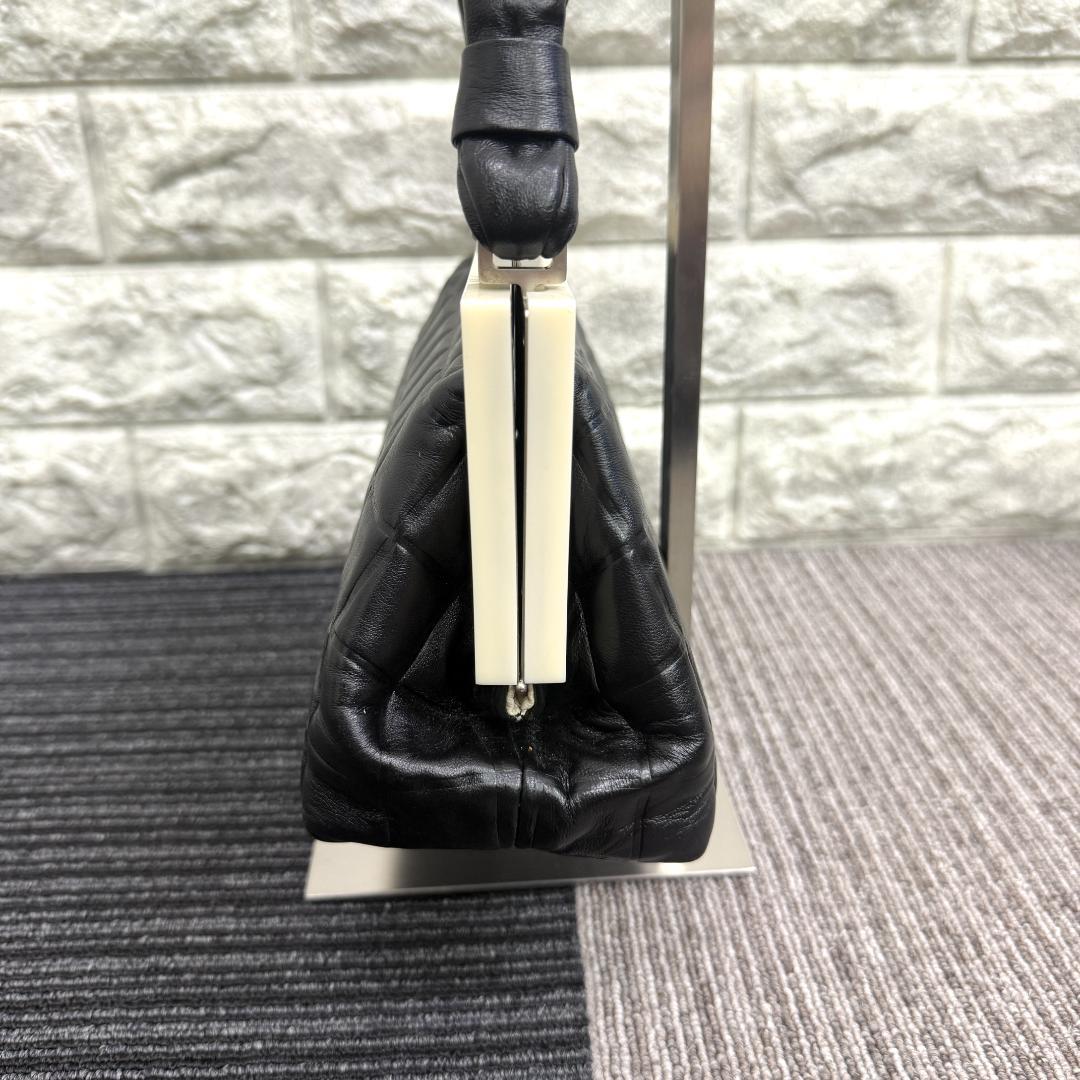 超美品 CHANEL シャネル　チョコバー　がま口　ハンドバッグ