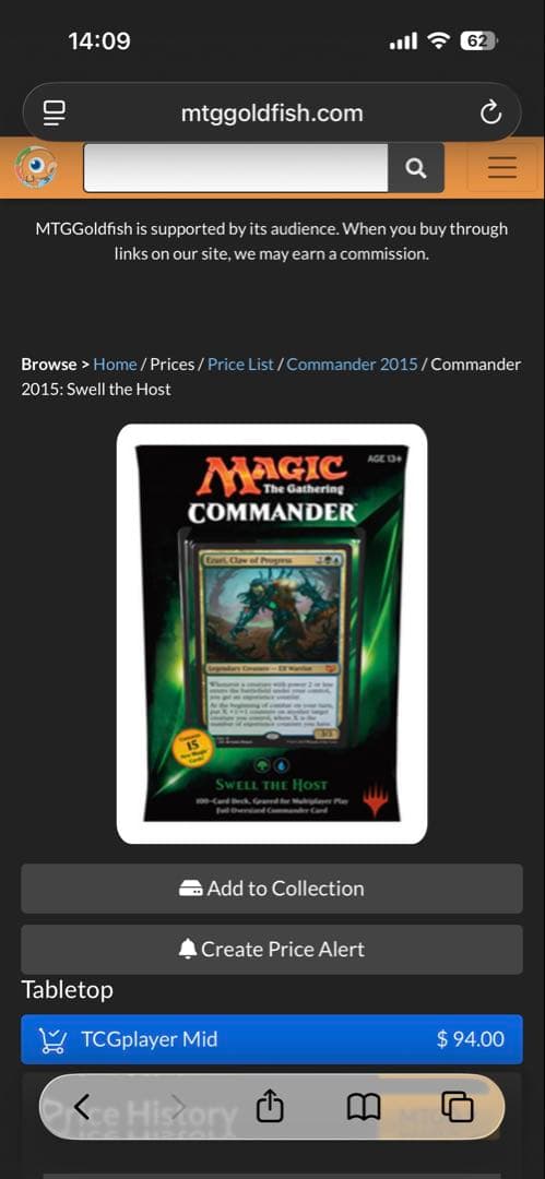 【未開封】統率者2014 「勢力の拡大」　英語版