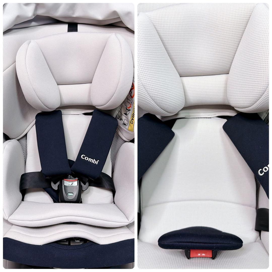 Combi コンビ　クルムーヴスマート ISOFIX ネイビー　シェード付き