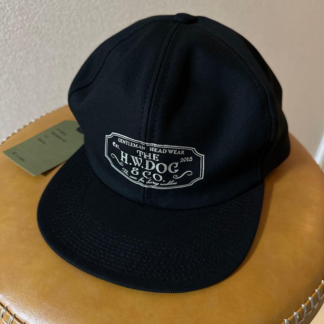 【未使用】THE H.W.DOG&CO. TRUCKER CAP - Black