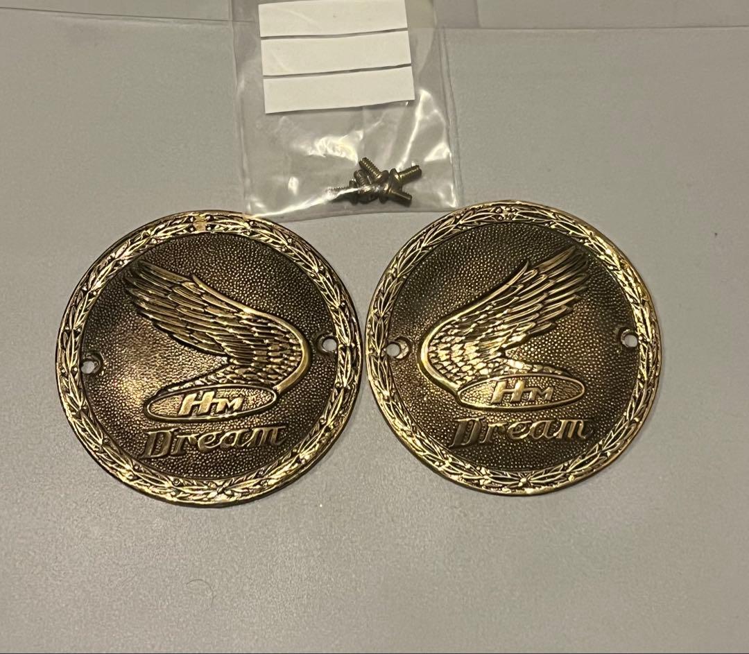 ペ*シ様 ホンダ HONDA 真鍮 エンブレム タンク マーク ホンダドリーム