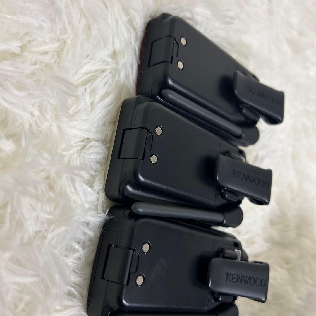【美品】KENWOOD UBZ-LP20 トランシーバー３台 セット　動作確認済