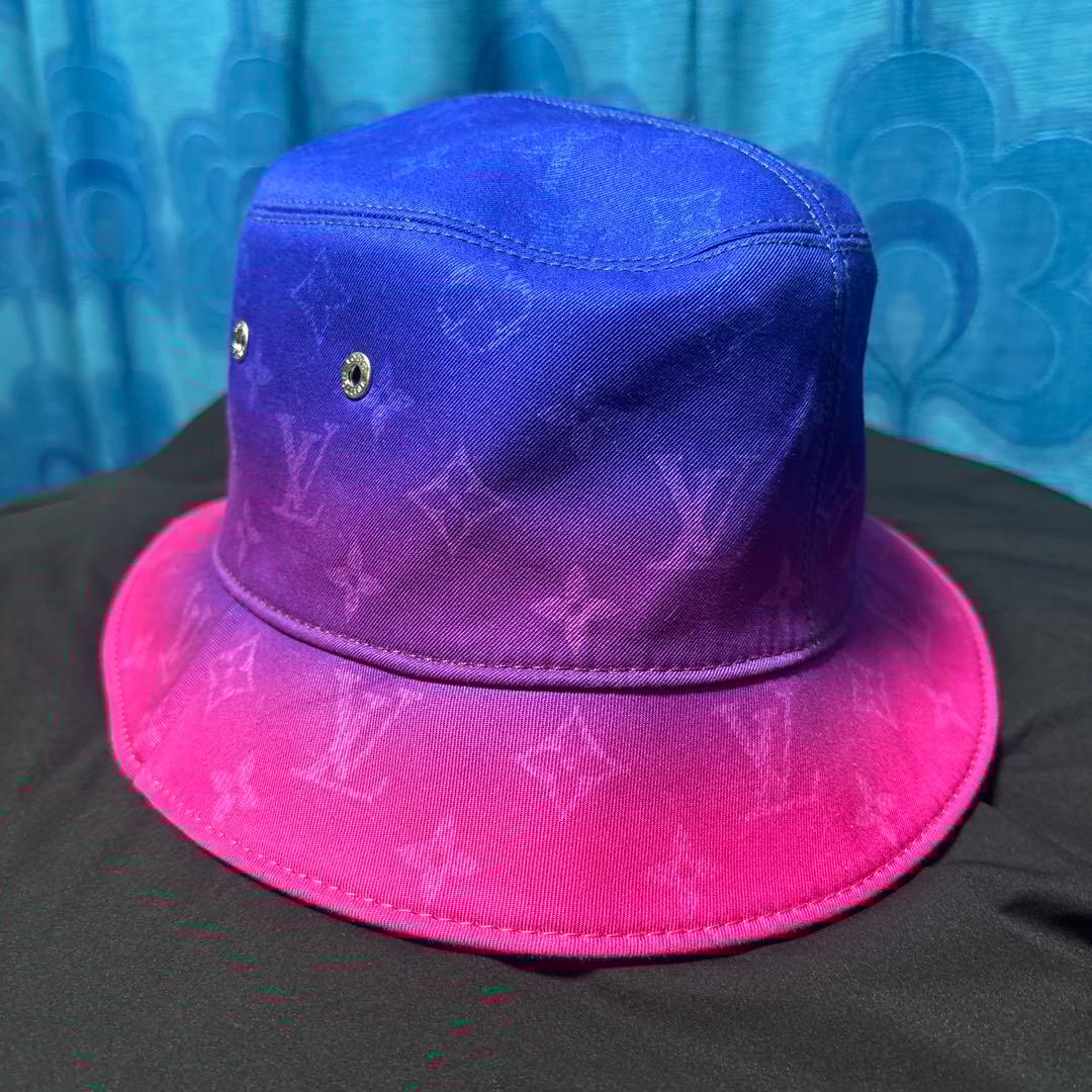 LOUIS VUITTON バケットハット Mサイズ グラデーション