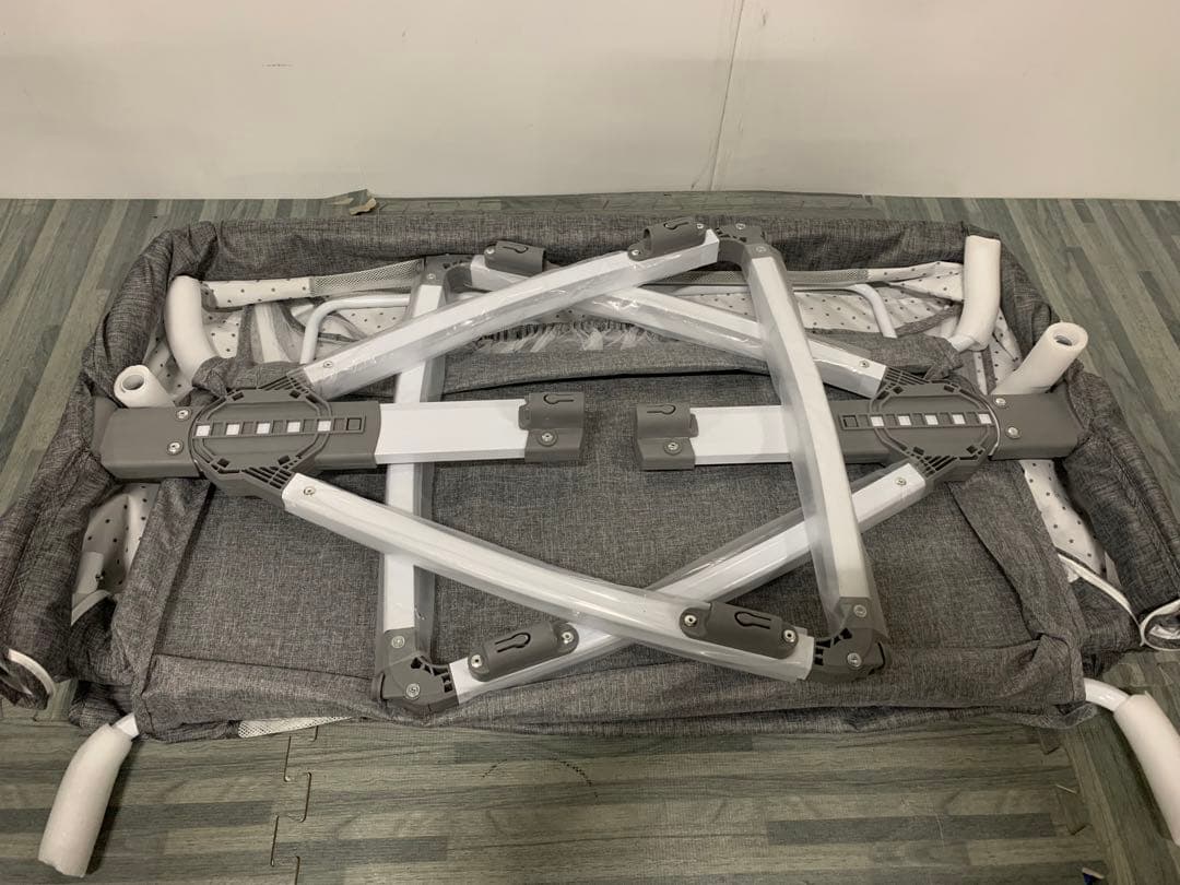 Oqhvup ベビーベッド 添い寝 乳児用ベッド 新生児ベッド 高さ6段調節可能