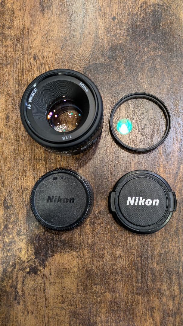 Nikon AF 50mm f1.8 単焦点レンズ レンズキャップ付き