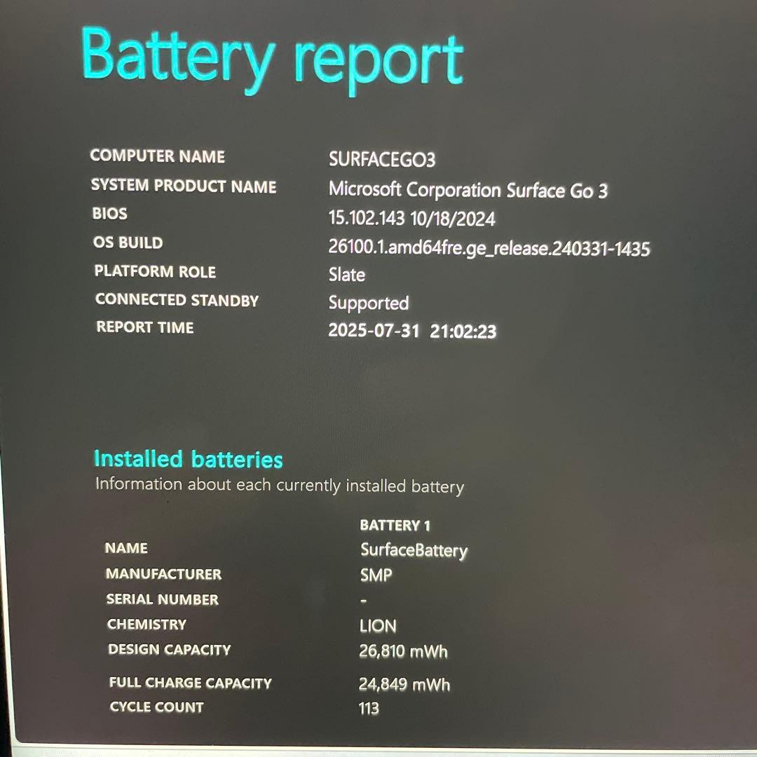 Surface Go 3（64GB）