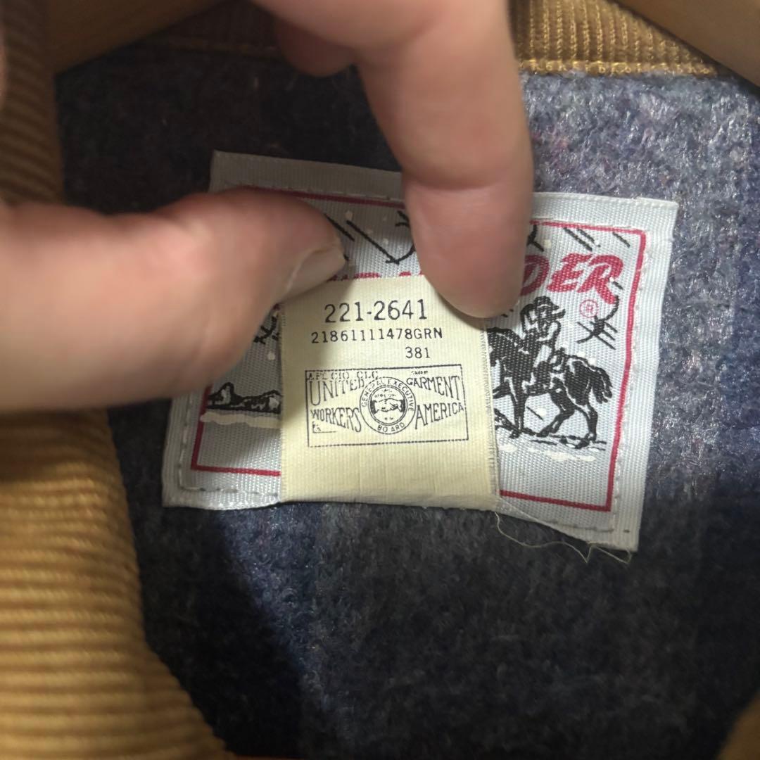 80s Lee Storm Rider 42R USA製