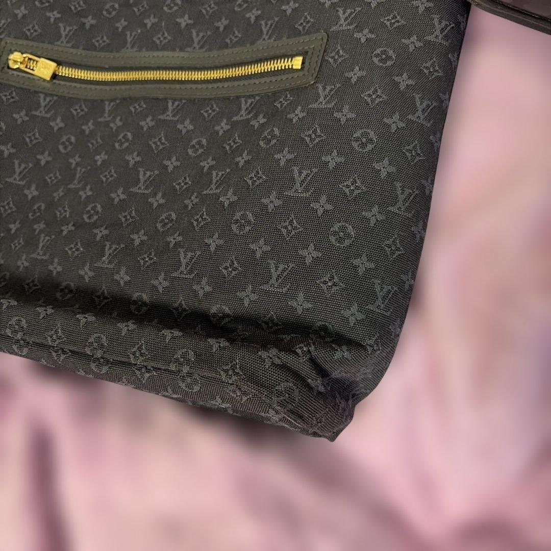 ルイ・ヴィトン ルシーユ GM M92679トートバッグ モノグラムミニ紺